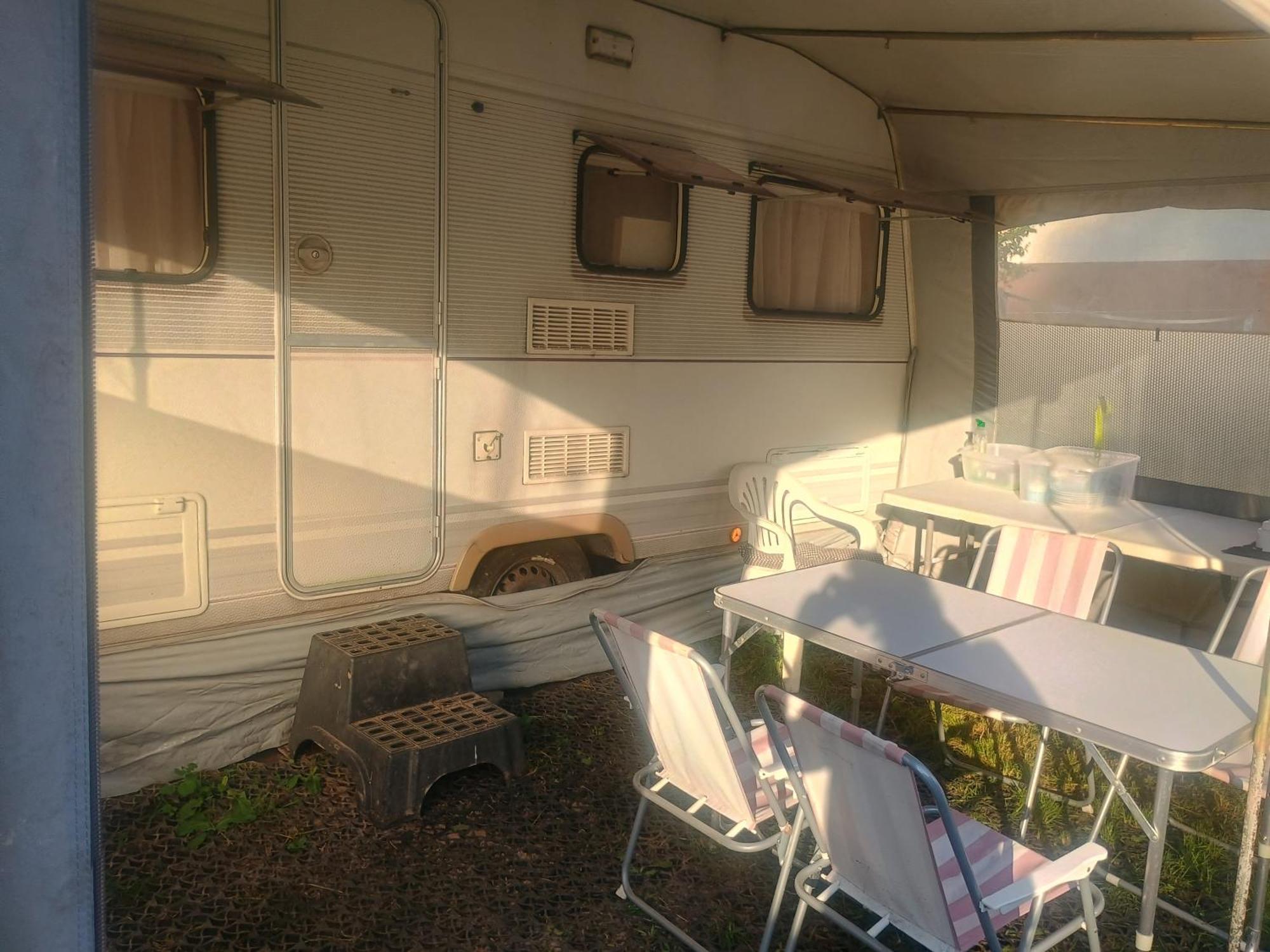 Wildcamp Resort Masseria La Murgia Unterkunft In Einem Wohnwagen Rimbach  ภายนอก รูปภาพ