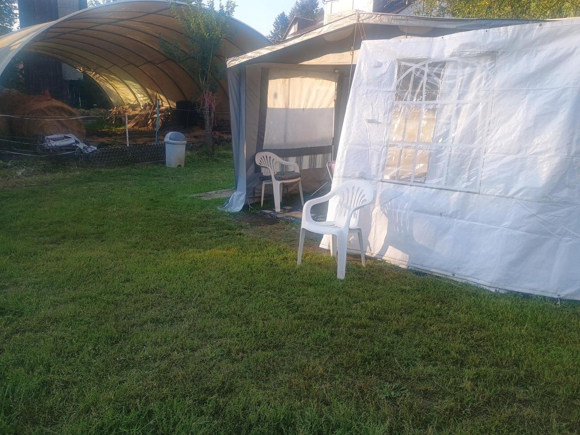 Wildcamp Resort Masseria La Murgia Unterkunft In Einem Wohnwagen Rimbach  ภายนอก รูปภาพ